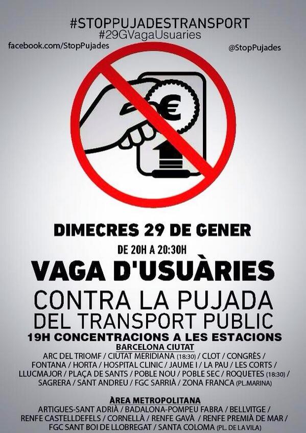 stop pujades transport