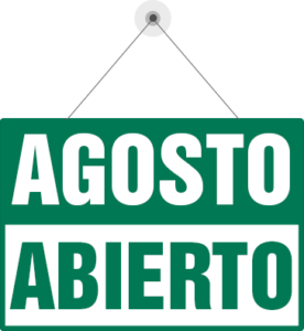 gorros-quirofano-zuecos-calzuro-abierto-agosto