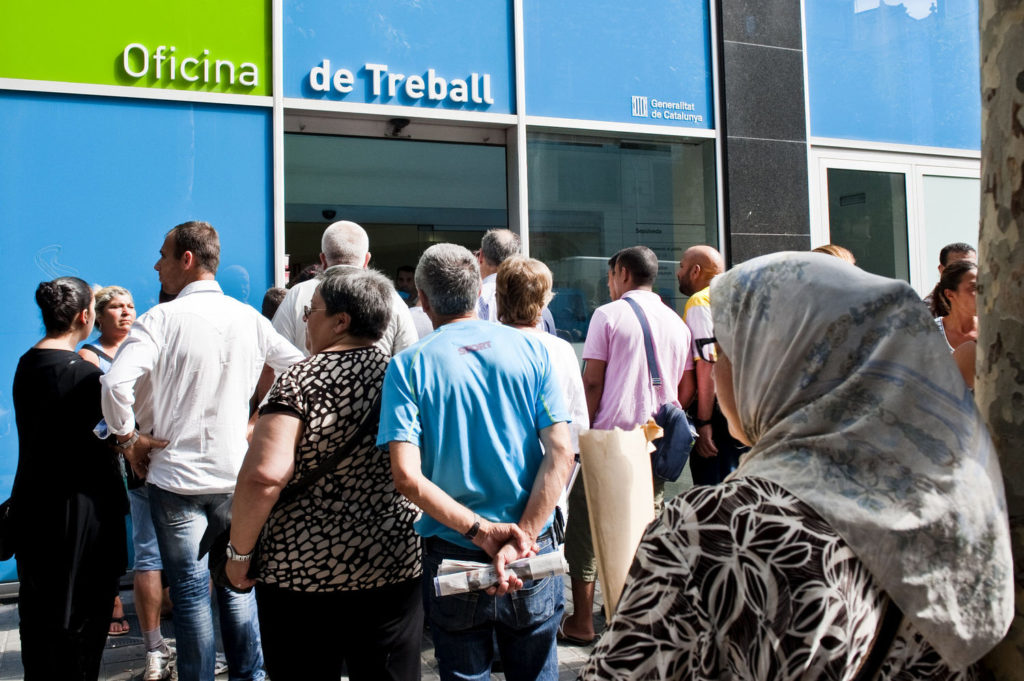 La fi de la temporada estival ens porta un increment de l’atur a Catalunya en 2.909 persones