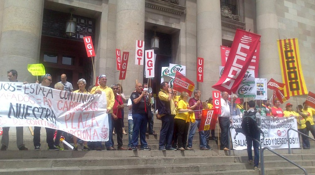 La UGT i CCOO acusen el president de Correus de continuar amb el ...