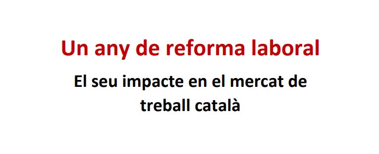 informe reforma laboral