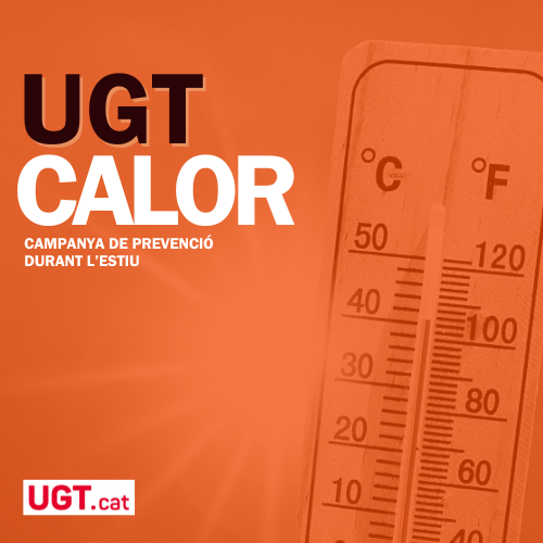 La UGT de Catalunya conclou la campanya de Calor fins el proper any