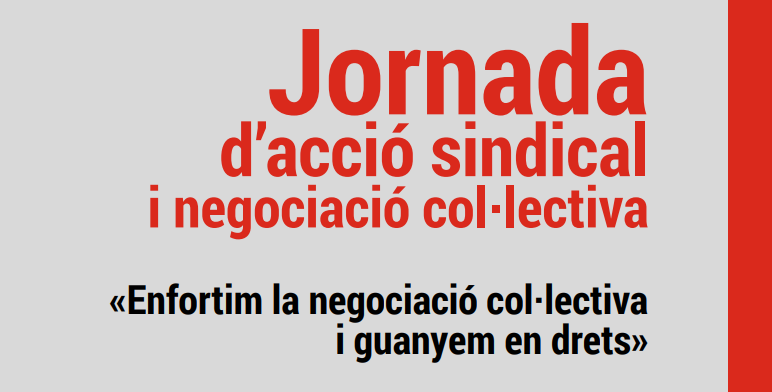 jornada accio sindicat negociació col·lectiva