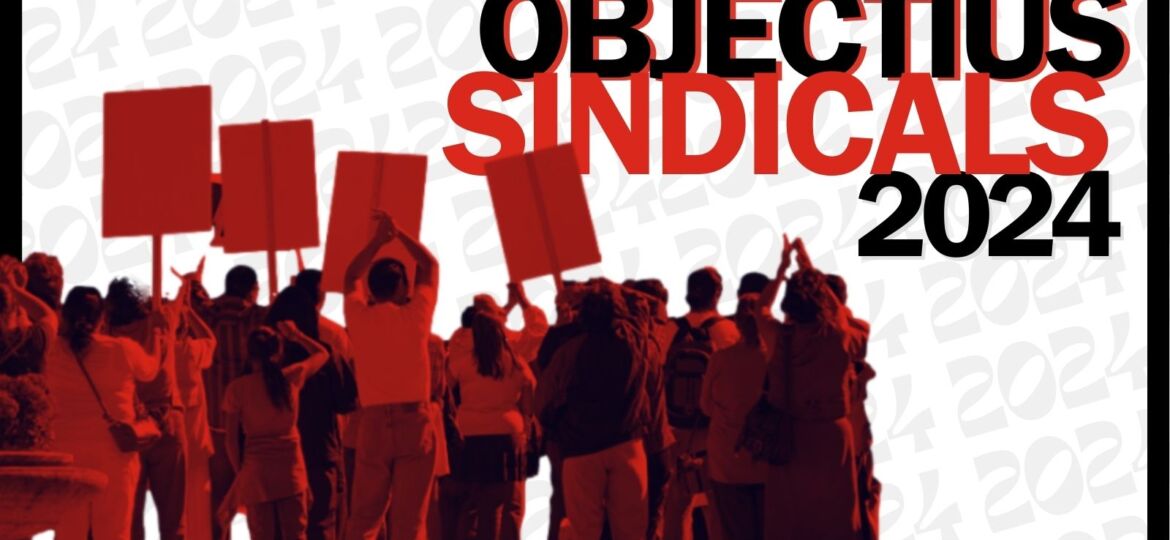 OBJECTIUS SINDICALS 2024