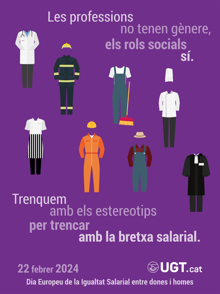 Commemoració del Dia Europeu de la Igualtat Salarial entre Dones i Homes, 22 de Febrer