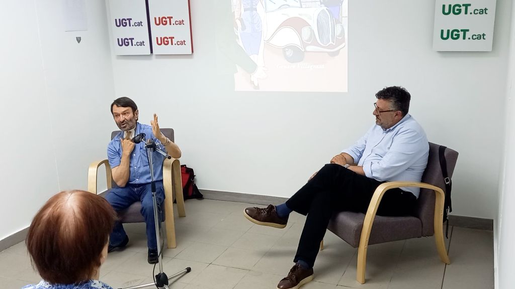 Presentació del libre 'Largo paseo por el campo francés' de Genaro Villagrasa