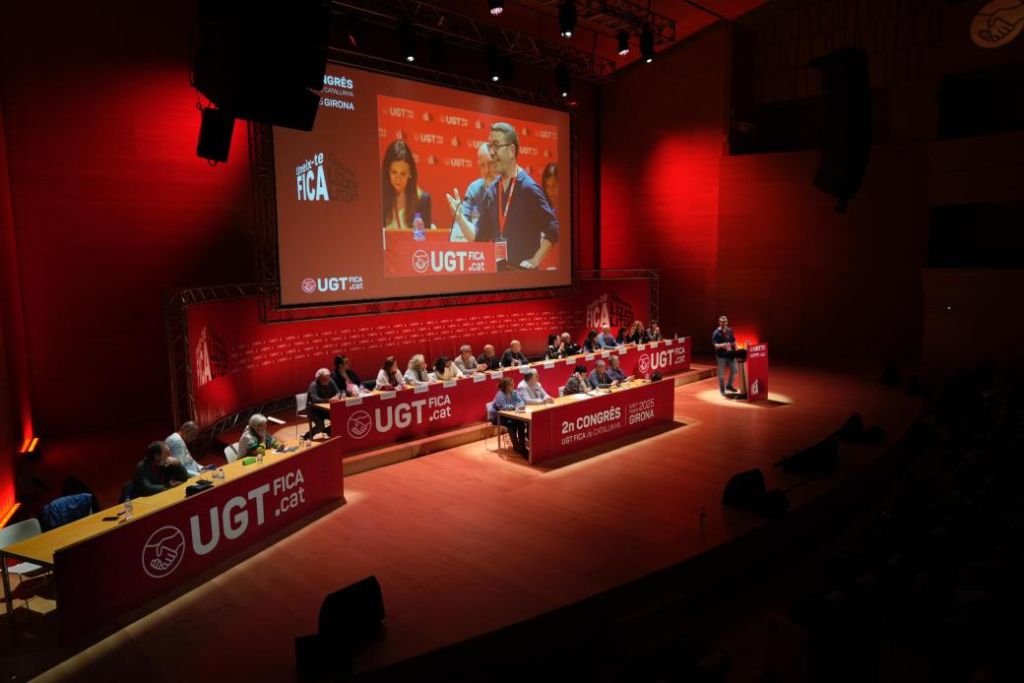 Antonio Rudilla, reelegit secretari general de la UGT FICA de Catalunya amb el 94,41% dels vots