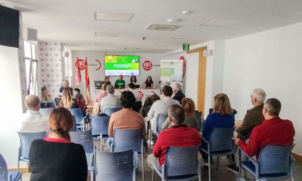 UGT de Catalunya i Cantàbria: un pont sindical per a la transició ecològica justa i ordenada