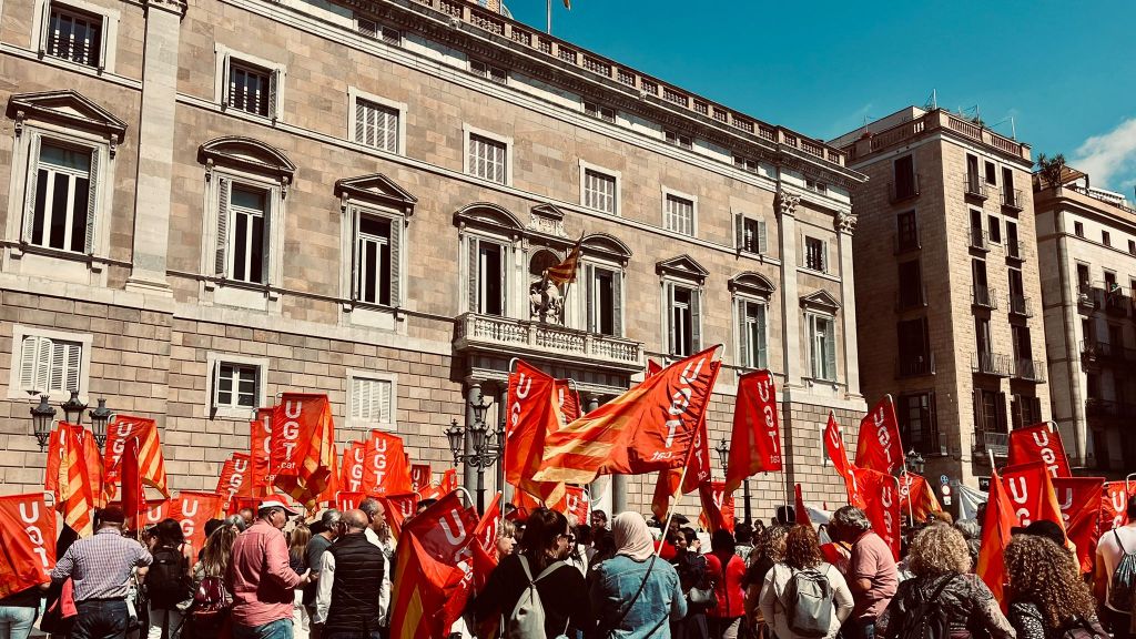 La UGT de Catalunya exigeix l’inici immediat de les negociacions per a l’equiparació salarial dels serveis socials de la Generalitat
