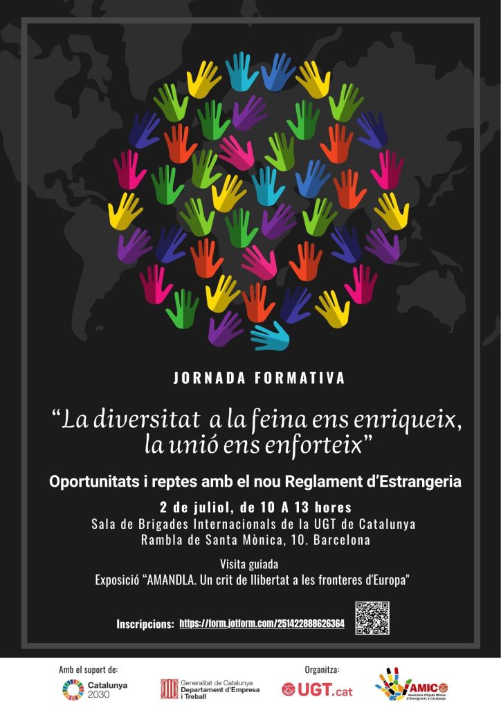 AMIC-UGT de Catalunya organitza una jornada formativa sota el lema 