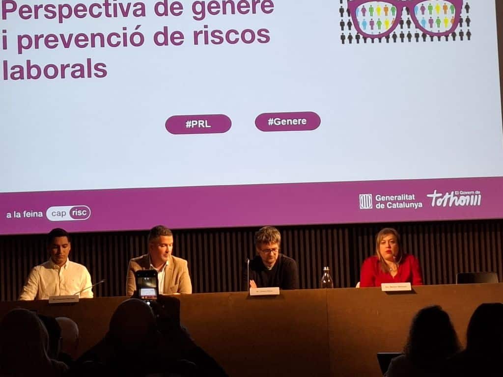Jornada “Perspectiva de gènere i prevenció de riscos laborals”