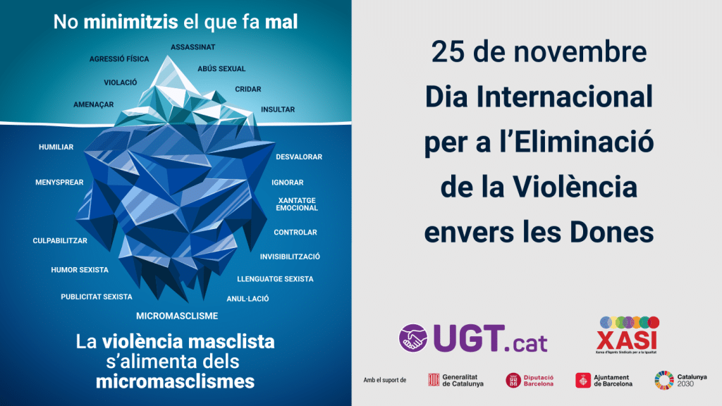 Jornada Dia Internacional per a l’Eliminació de la Violència envers les Dones