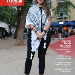Portada de la revista "Les Notícies de llengua i treball", núm. 61