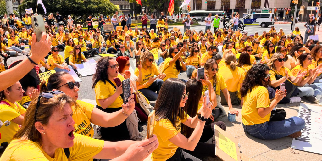 Milers de professionals del 0-3 ens mobilitzem a tot Catalunya contra la precarietat