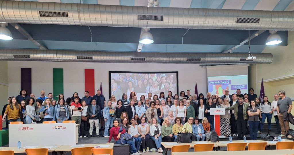 La UGT de Catalunya ha constituït l’Àrea de la Dona per reforçar la lluita per la igualtat