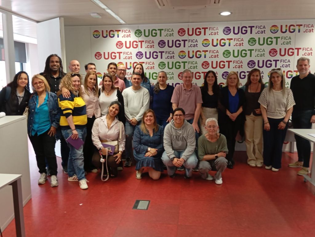 El curs «Prevenció de riscos laborals per a quadres sindicals» de la UGT de Catalunya es tanca amb una valoració molt positiva