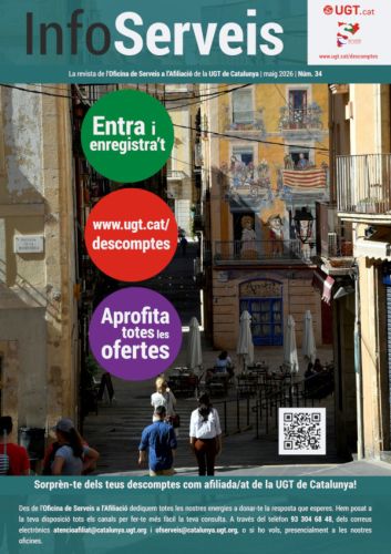 Portada de la revista InfoServeis, núm. 34, maig 2026