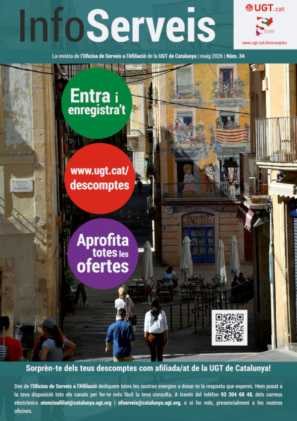 Portada de la revista InfoServeis, núm. 34, maig 2026