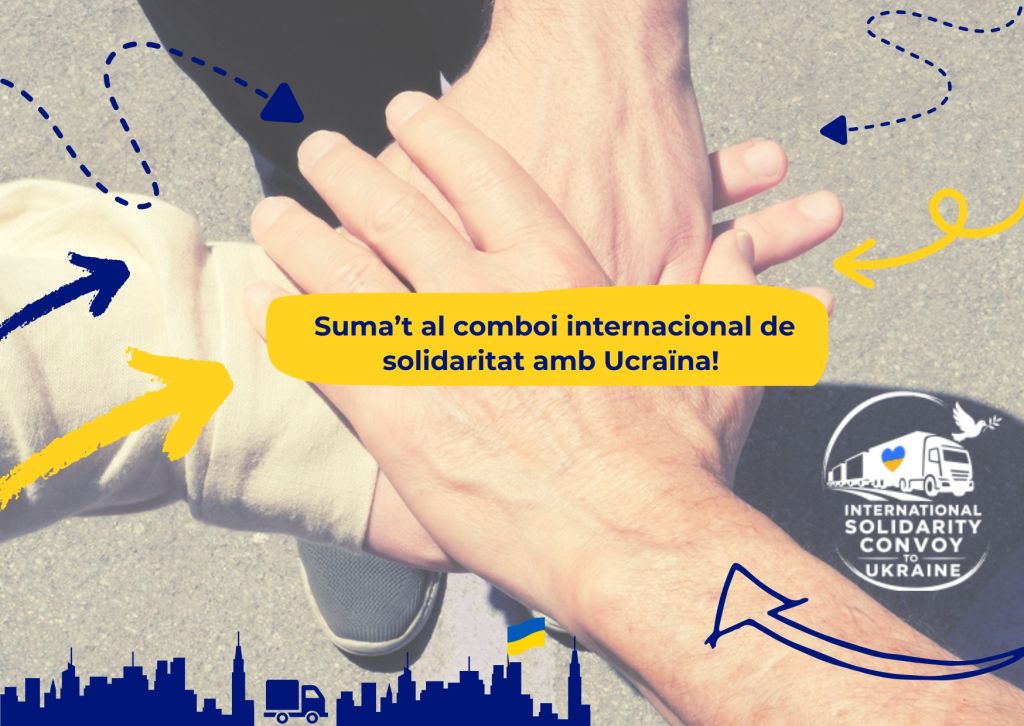 La UGT de Catalunya se suma a l'impuls del Comboi Internacional de Solidaritat amb Ucraïna amb altres entitats socials i sindicals